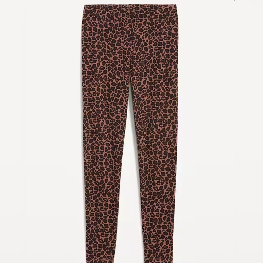 Old Navy Leggings. NWT And Bagged. Cheetah Print Leggings. Size M
